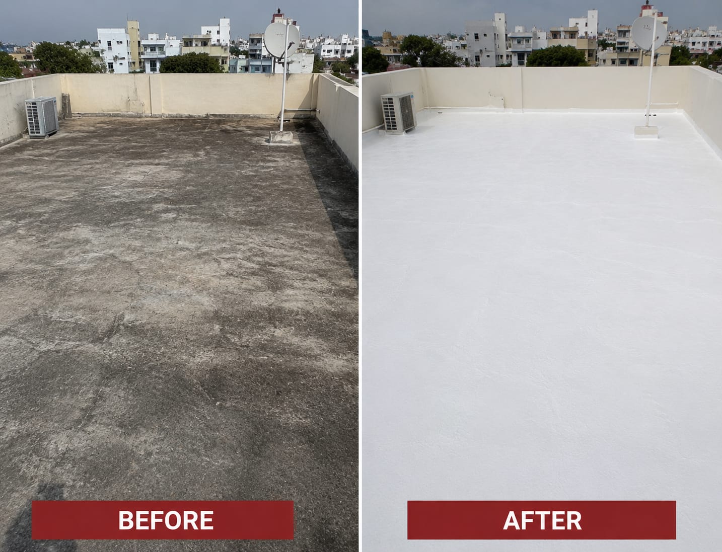 Waterproofing by Shrish Constructions Chennai